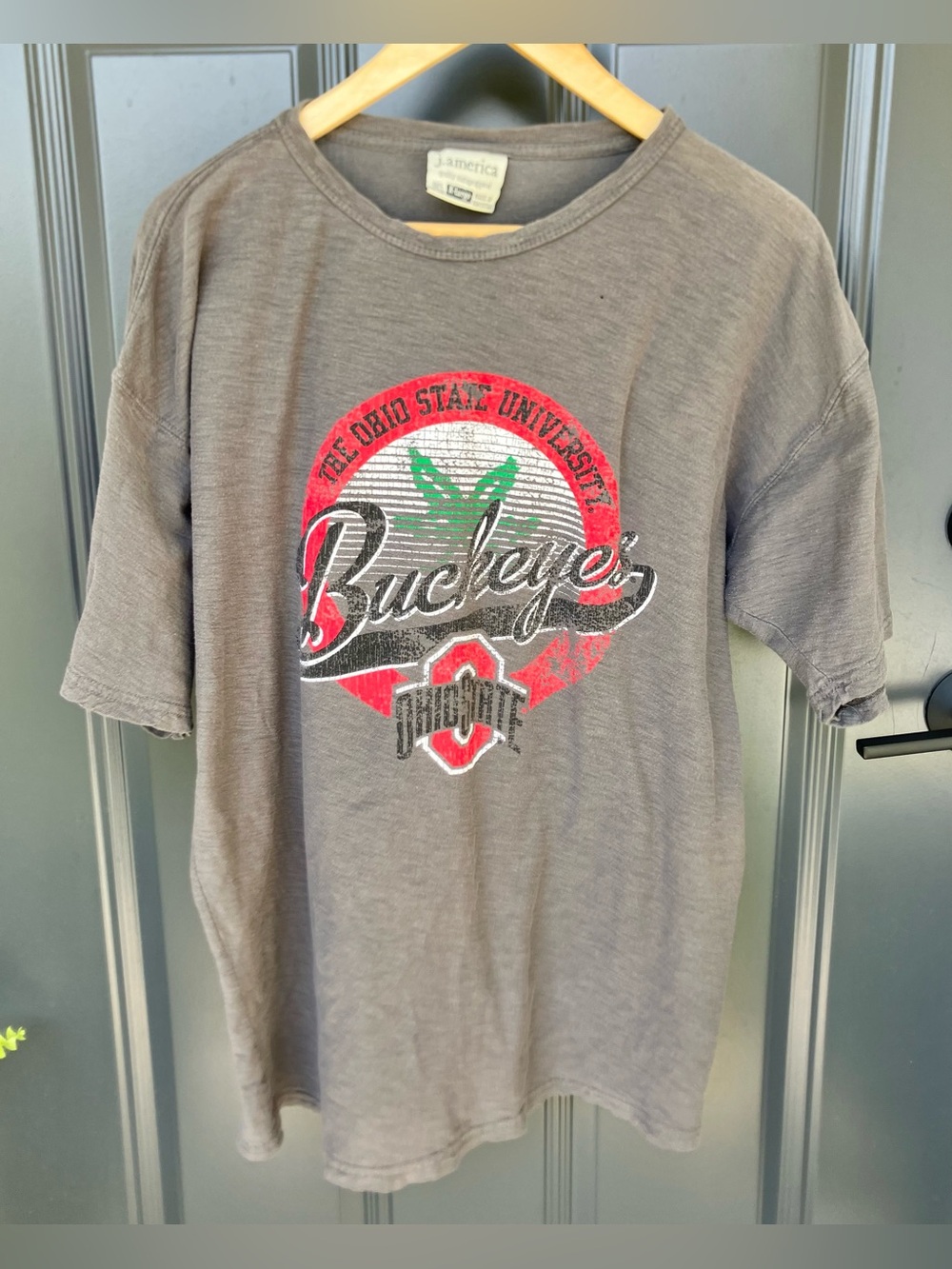 Vintage Ohio State Buckeyes 90s Logo T Shirt XL NCAA OSU Football